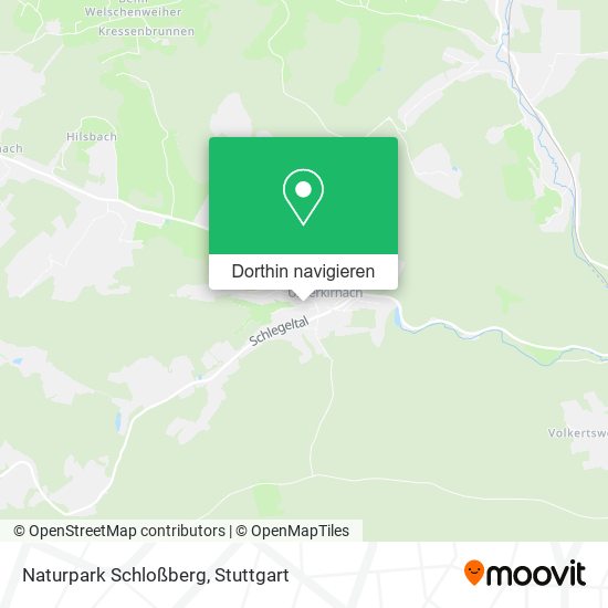Naturpark Schloßberg Karte
