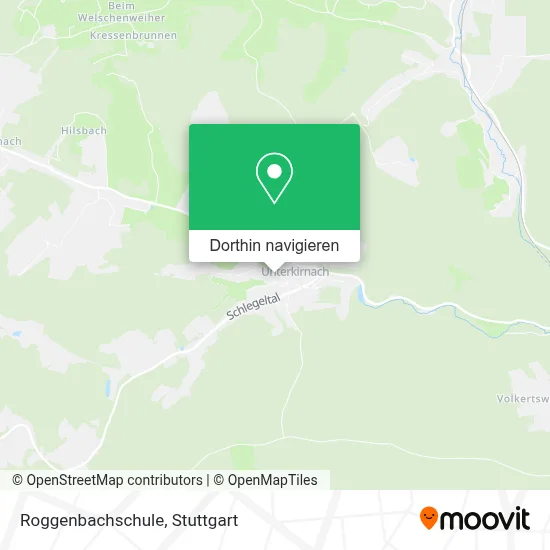Roggenbachschule Karte