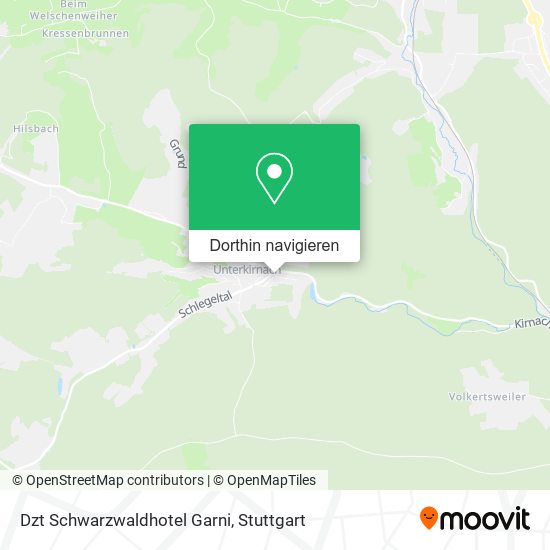 Dzt Schwarzwaldhotel Garni Karte