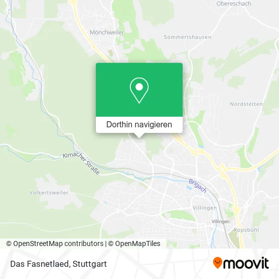 Das Fasnetlaed Karte