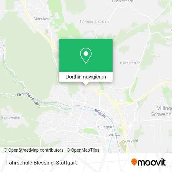 Fahrschule Blessing Karte