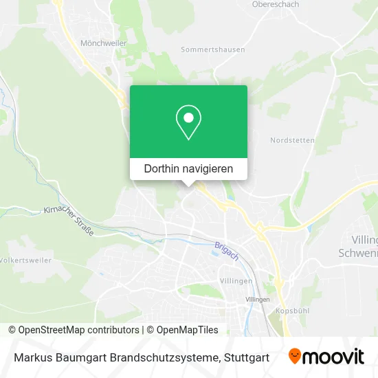 Markus Baumgart Brandschutzsysteme Karte