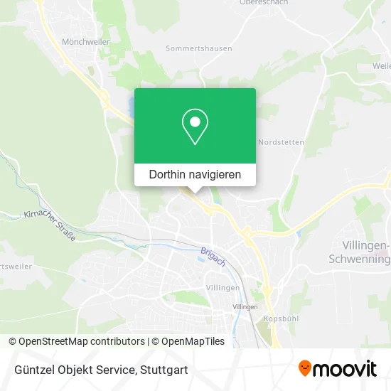 Güntzel Objekt Service Karte