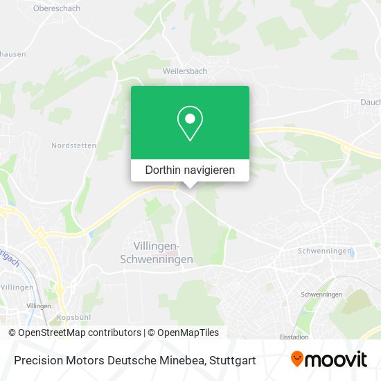 Precision Motors Deutsche Minebea Karte