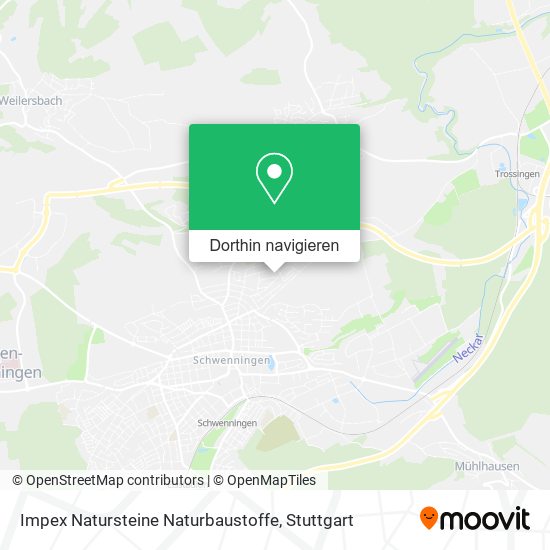Impex Natursteine Naturbaustoffe Karte
