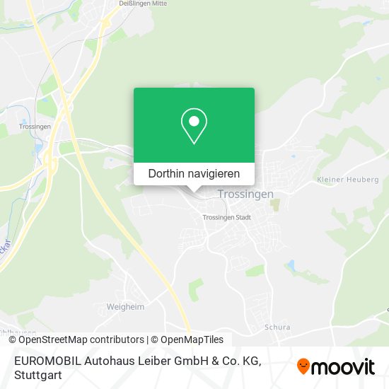 EUROMOBIL Autohaus Leiber GmbH & Co. KG Karte
