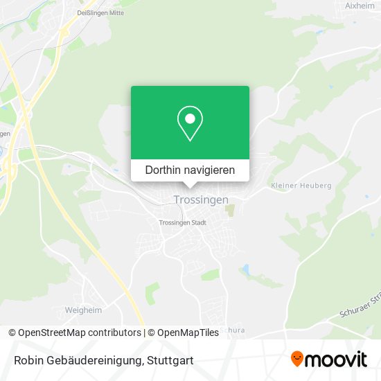 Robin Gebäudereinigung Karte