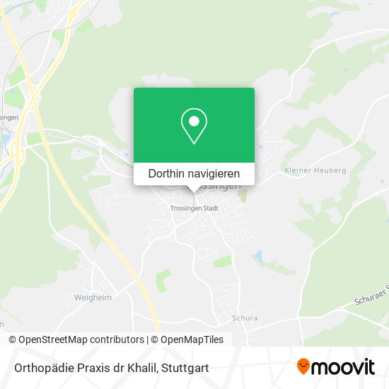 Orthopädie Praxis dr Khalil Karte