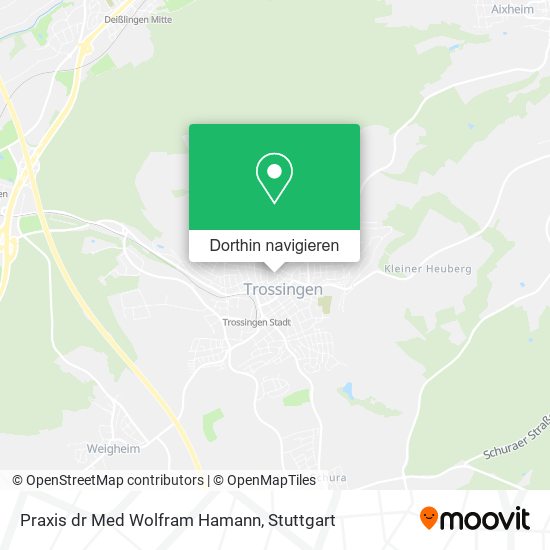 Praxis dr Med Wolfram Hamann Karte