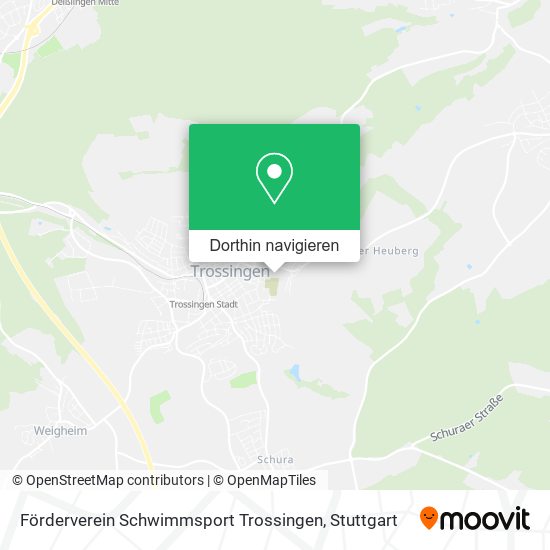 Förderverein Schwimmsport Trossingen Karte