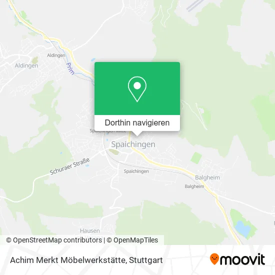 Achim Merkt Möbelwerkstätte Karte