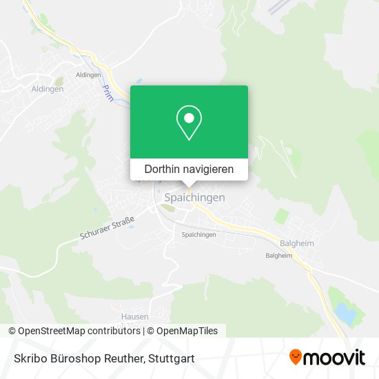 Skribo Büroshop Reuther Karte