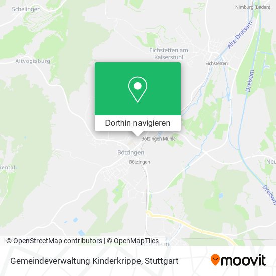 Gemeindeverwaltung Kinderkrippe Karte