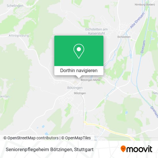 Seniorenpflegeheim Bötzingen Karte