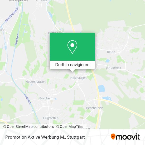 Promotion Aktive Werbung M. Karte