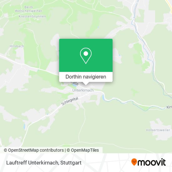 Lauftreff Unterkirnach Karte