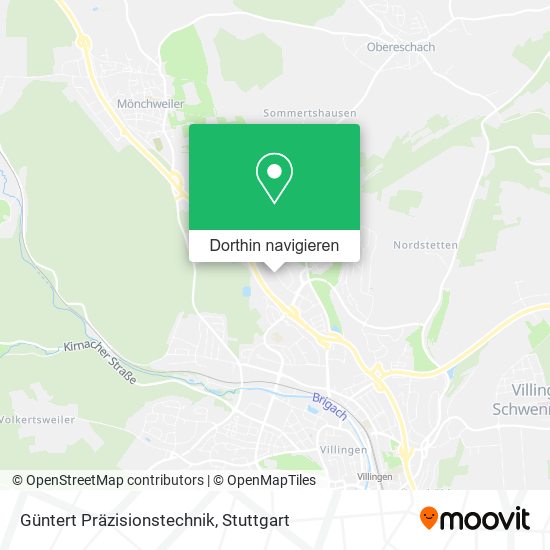 Güntert Präzisionstechnik Karte