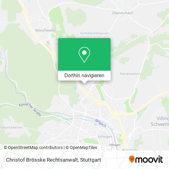 Christof Brösske Rechtsanwalt Karte