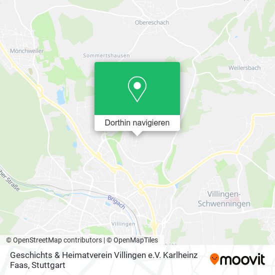 Geschichts & Heimatverein Villingen e.V. Karlheinz Faas Karte