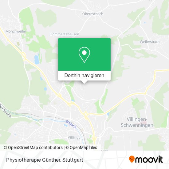 Physiotherapie Günther Karte