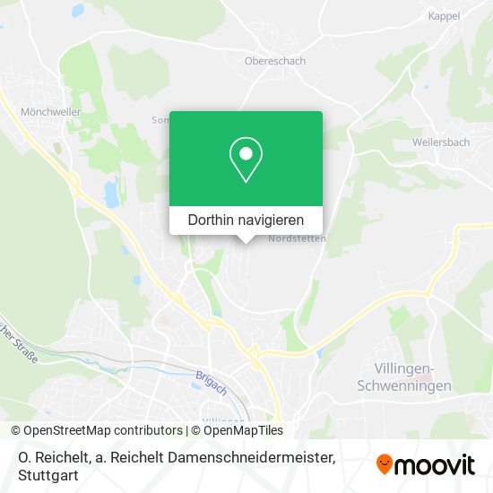 O. Reichelt, a. Reichelt Damenschneidermeister Karte