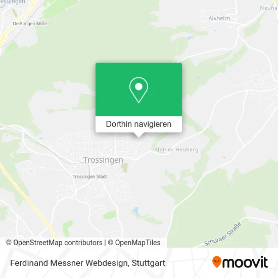 Ferdinand Messner Webdesign Karte