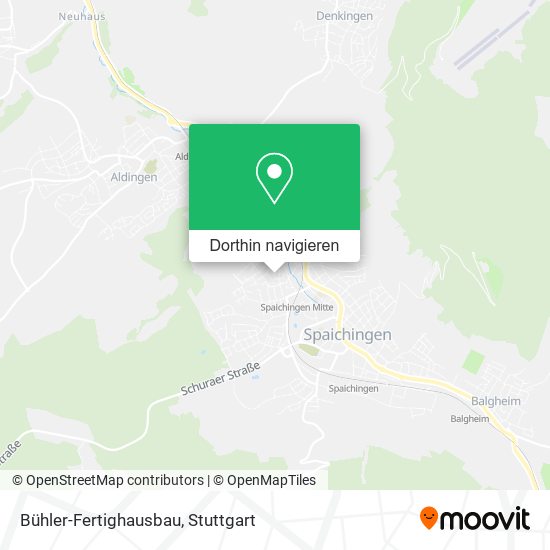 Bühler-Fertighausbau Karte