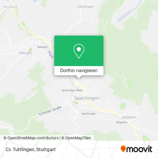 Cc Tuttlingen Karte