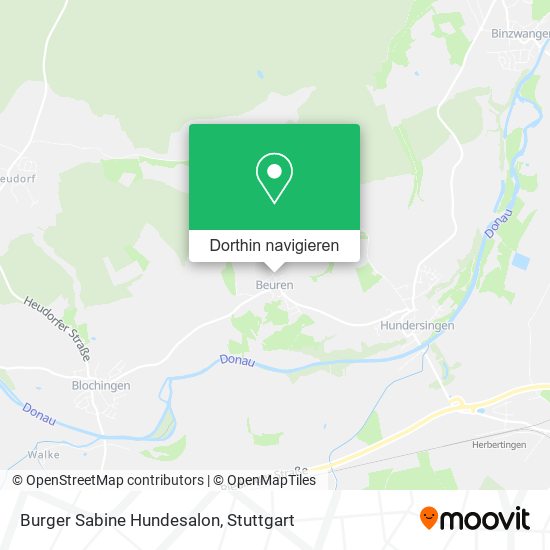 Burger Sabine Hundesalon Karte
