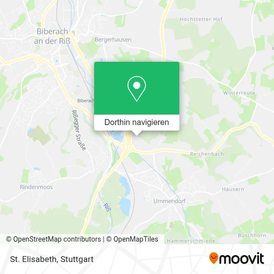 St. Elisabeth Karte
