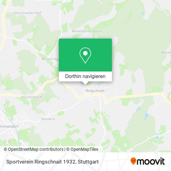 Sportverein Ringschnait 1932 Karte