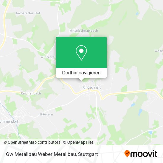 Gw Metallbau Weber Metallbau Karte