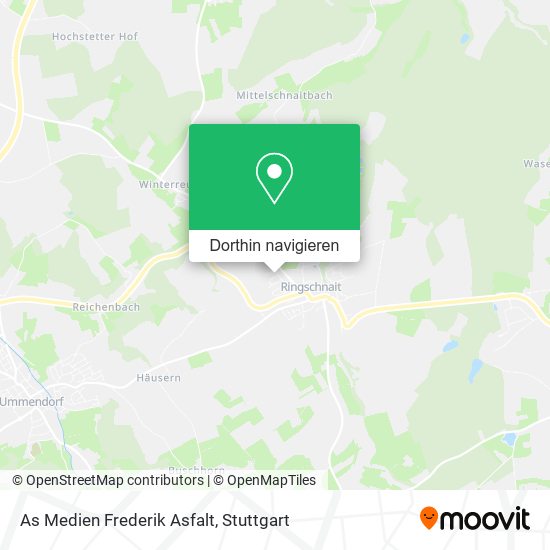 As Medien Frederik Asfalt Karte
