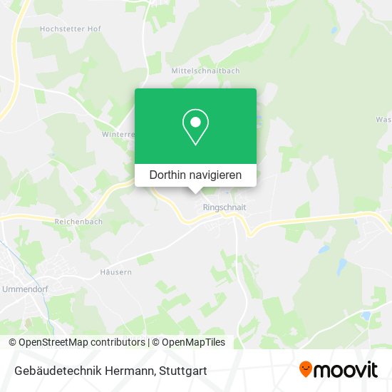 Gebäudetechnik Hermann Karte