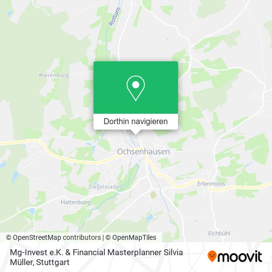 Mg-Invest e.K. & Financial Masterplanner Silvia Müller Karte