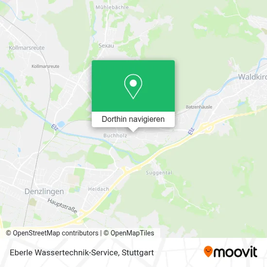 Eberle Wassertechnik-Service Karte