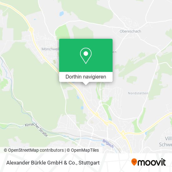 Alexander Bürkle GmbH & Co. Karte