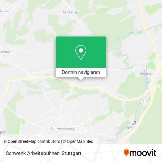 Schwenk Arbeitsbühnen Karte