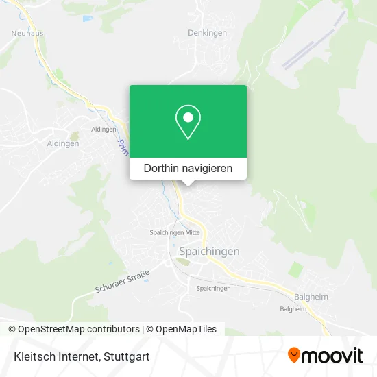 Kleitsch Internet Karte