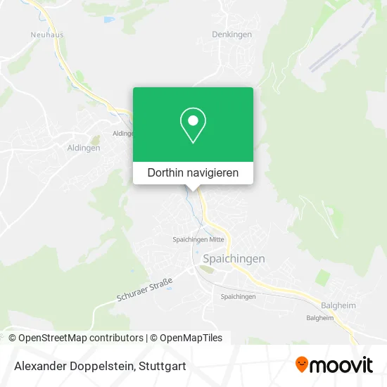 Alexander Doppelstein Karte