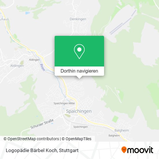 Logopädie Bärbel Koch Karte