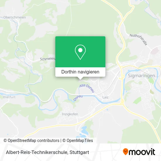 Albert-Reis-Technikerschule Karte
