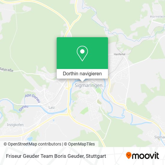 Friseur Geuder Team Boris Geuder Karte