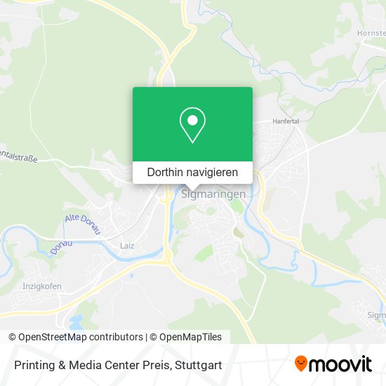Printing & Media Center Preis Karte