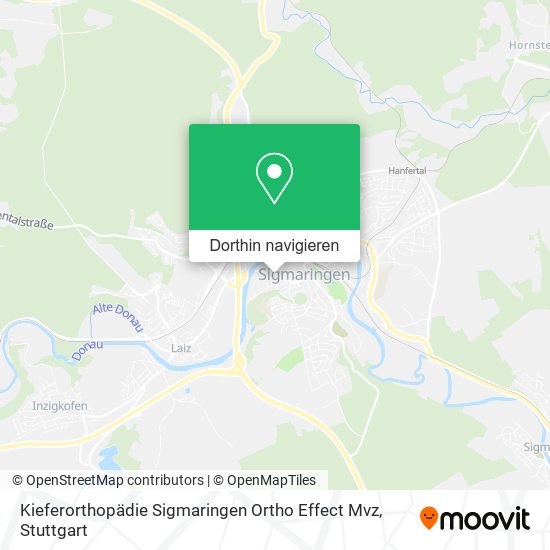 Kieferorthopädie Sigmaringen Ortho Effect Mvz Karte
