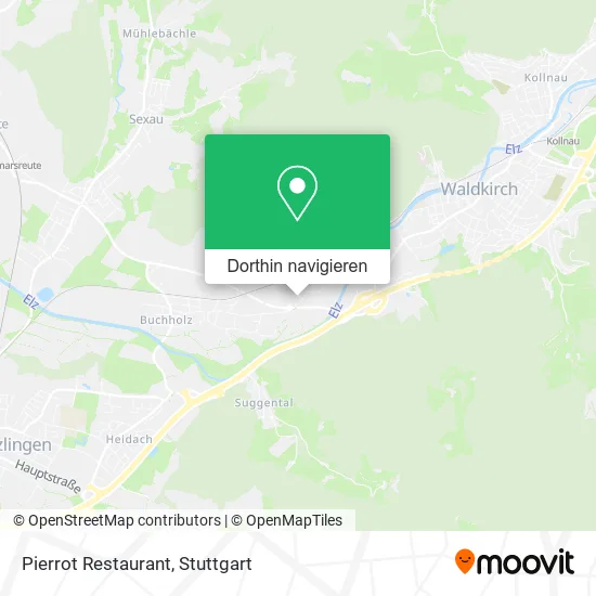 Pierrot Restaurant Karte