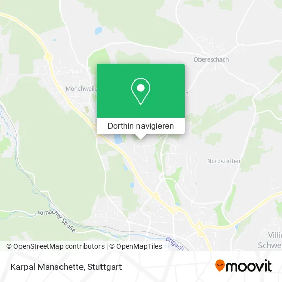 Karpal Manschette Karte