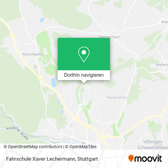 Fahrschule Xaver Lechermann Karte
