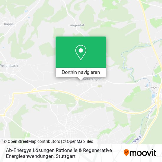 Ab-Energys Lösungen Rationelle & Regenerative Energieanwendungen Karte