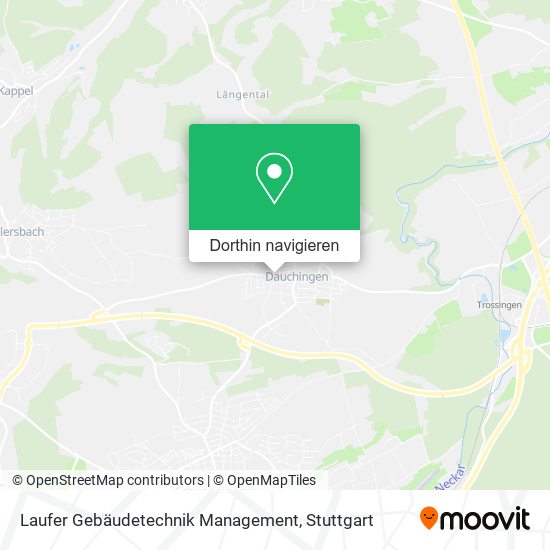 Laufer Gebäudetechnik Management Karte